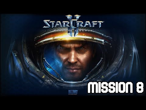 StarCraft 2 : Wings of Liberty Campaign - Mission 8 (No Commentary)
