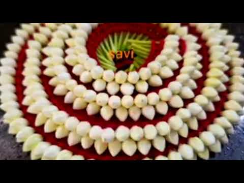 Flower strings |stringing flowers in 3 style |by Savitha Shenoy