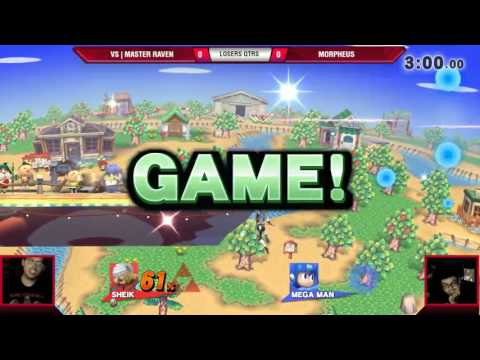 VS Weekly 7/20/17 - Losers Qtrs - Master Raven (Sheik) vs Morpheus (Megaman) - Smash 4