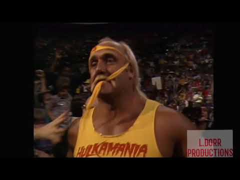 Mr Wonderful  Paul Orndoroff Vs Hulk Hogan Entrances Saturday Nights Main Event 1986