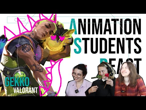 Animation Students React to: GREATER THAN ONE // Gekko Agent Trailer |  Valorant