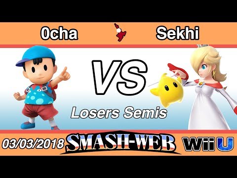 Smash-Web #11: 0cha (Ness) Vs. Sekhi (Rosalina) - LSF Smash 4 (Games 3-5)