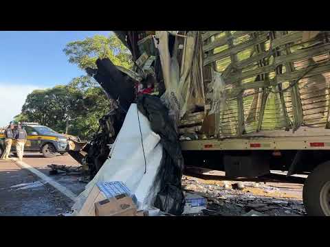 Ônibus que se acidentou na BR-386 em São José do Herval levava idosos de Crissiumal para Ivoti