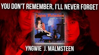 Download lagu Yngwie J.Malmsteen - You Don't Remember, I'll Never Forget (Live In Leningrad'89) FullHD mp3