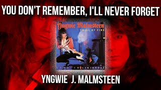 Yngwie J.Malmsteen - You Don&#39;t Remember, I&#39;ll Never Forget (Live In Leningrad&#39;89) FullHD