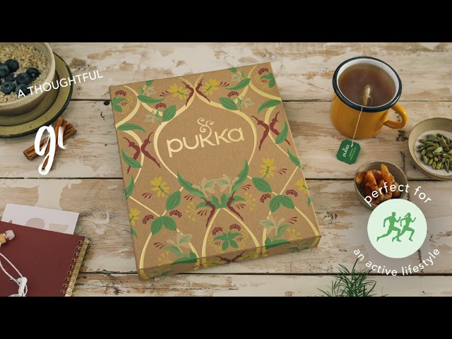 Pukka Tea Valentine Gift Box, Herbal Health Wellness Support Selection  Organic Tea, 45 Tea Bags, 5 Flavors