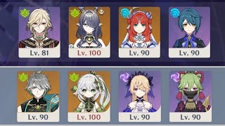 【原神】Ver.7.0 螺旋12層 豊穣開花カーヴェ＆激化アルハイゼンで星9攻略【Genshin Impact】