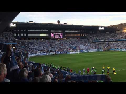 MFF hymnen a cappella. Malmö FF - RB Salzburg 2015
