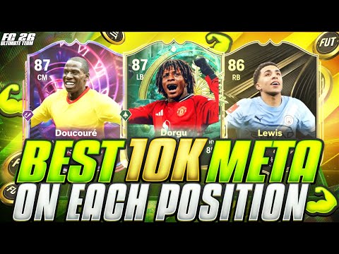 FC 26 | BEST CHEAP META PLAYERS UNDER 10k💰ON EACH POSITION!🔥FC 26 ULTIMATE TEAM