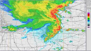 Doppler Radar - KIWX May 29, 2011 BR overview