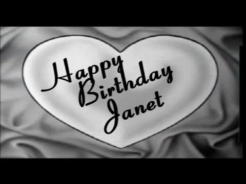 Happy Birthday Janet! Happy birthday to You!