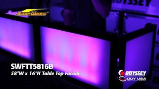 Scrim Werks™ DJ Booth Facades by Odyssey Innovative Designs