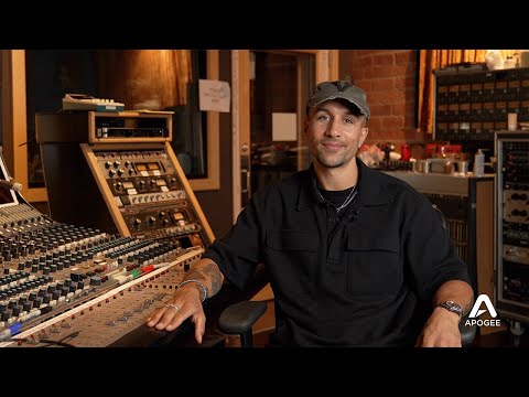 Демонстрация предусилителя Apogee Groove