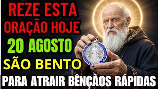 ORAÇÃO PODEROSA DE SÃO BENTO: EXPULSE TODA OPRESSÃO ESPIRITUAL E ATRAIA PROSPERIDADE HOJE! 🙏🔥