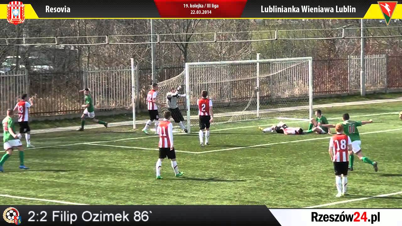 Resovia - Lublinianka 2-2 [WIDEO]