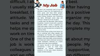 My Job #englishconversationpractice #englishspeakingpractice #learnenglish
