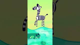 Zed the coolest zebra around! 🦓