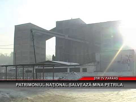 Patrimoniul national salveaza mina Petrila