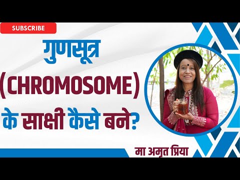 गुणसूत्र (chromosome) के साक्षी कैसे बने?