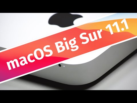 How to Update Mac mini to macOS Big Sur 11.1