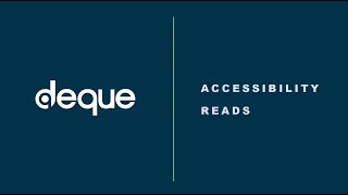 Accessibility reads: February 13, 2025