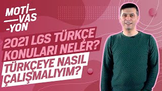 2021 LGS Türkçe Konuları Neler? Türkçe Netleri Nasıl Artar? #lgs2021 #motivasyon