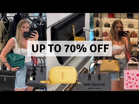 PRADA, SAINT LAURENT, BURBERRY & LOEWE OUTLET SHOPPING VLOG With Prices | Laine’s Reviews