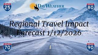 DayWeather Regional Travel Forecast 1-12-2026