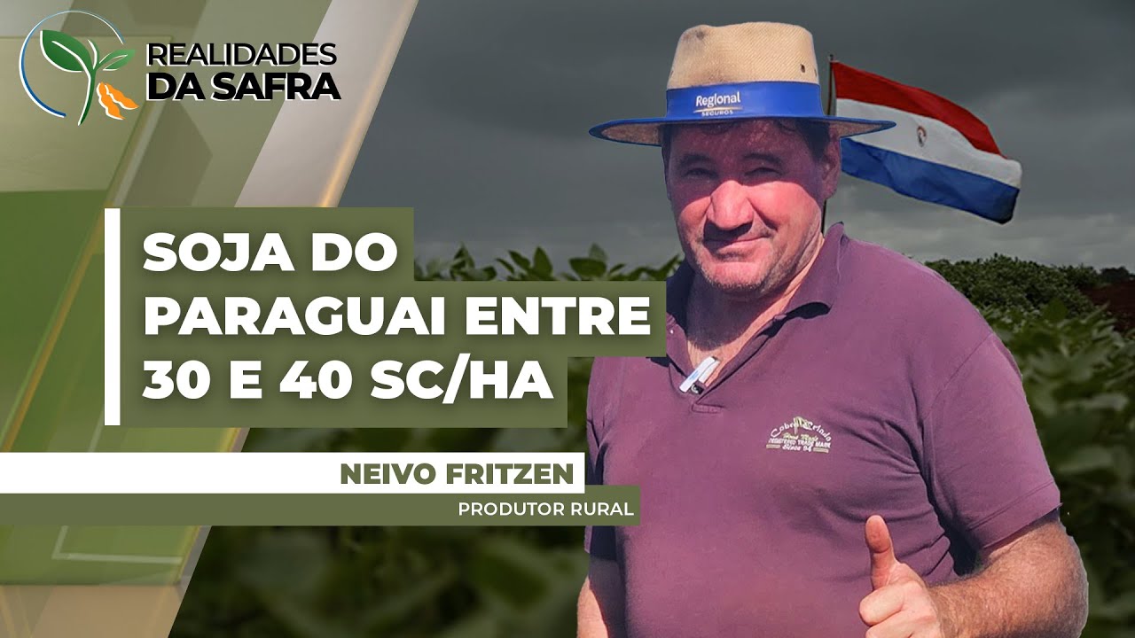 Soja de setembro deve ficar entre 30 e 40 sc/ha no Paraguai e lavouras tardias também começam a ...