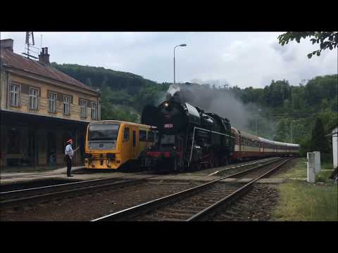 Rosnička 464.202 na Zvláštních vlacích v okolí Olomouce 1.5.2018