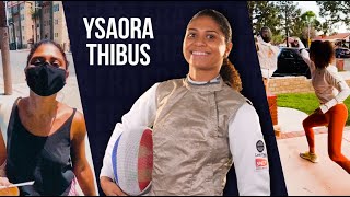 Ysaora Thibus on lockdown and her fencing career