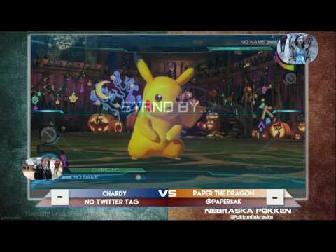 Chardy vs Paper the Dragon - Pokken at Portal - 11/29/16