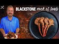 We seared rack of lamb on a Blackstone... and it was AMAZING!