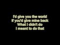 I meant to do that - Paul Brandt LYRICS