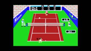 Konami's Tennis MSX