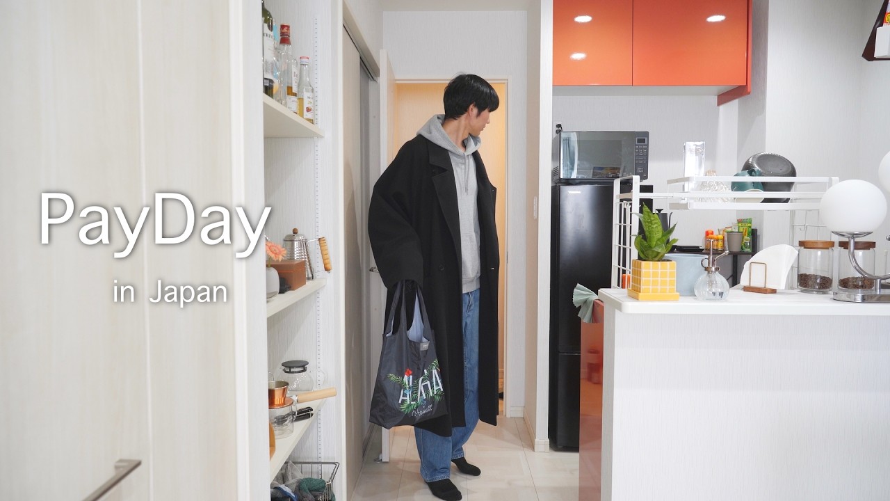 A Quiet Payday in Japan｜Living Alone as a Salaryman｜vlog