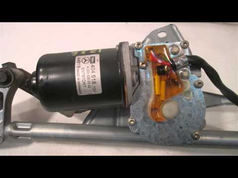 2002 Mercedes C230 Front windshield wiper arms MOTOR ONLY 203TYPE - mbiparts.com Used OEM Mer... OEM