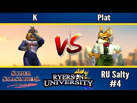 RU Salty Winter 2018 #4 - K (Sheik) vs Plat (Fox) - Losers Semis