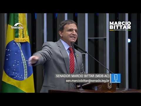 ÍNTEGRA DISCURSO SENADOR MARCIO BITTAR
