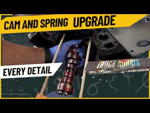 TRUCK NORRIS CAM - Install, New Springs, Valve Seals, and Pushrods, from Brian Tooley Racing, BTR