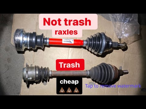 Installing Upgraded CV AXLES On My CAR!!! (RAXLES) *Audi TT*