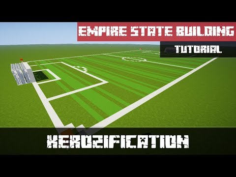KeroZification - Minecraft Tutorial - Build a football field!