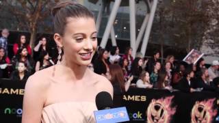 Kalia Prescott - The Hunger Games Premiere Interview video