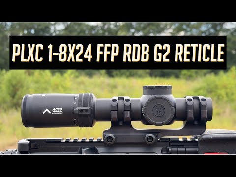 PLxC 1-8x24 FFP RDB G2 Reticle - Daylight Bright FFP