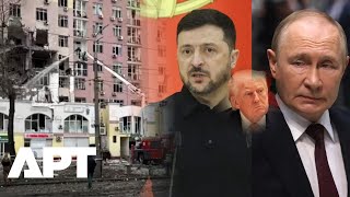 Total Chaos in Kyiv: Russian Drones, Missiles Hit Ukraine's Capital Before Zelensky-Trump Meet | APT
