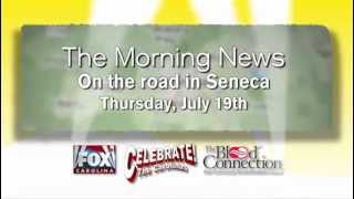 preview picture of video 'CITY OF SENECA - Celebrate The Carolina's with WHNS Fox 21'
