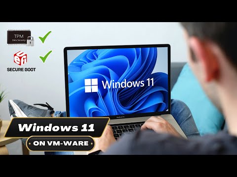 Install Windows 11 on VMware without tpm 2.0 and secure boot. Skip tpm check