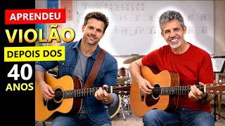 O Dia Que Um Aluno de 39 Anos Destravou no Violão - Prof. Sidimar Antunes