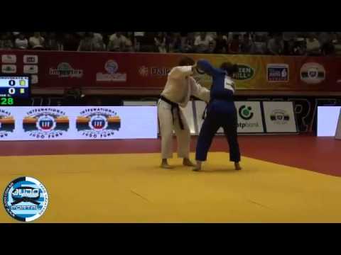 Judo Grand Slam Baku 2013 Bronze -78kg KACHOROVSKAYA (RUS) - ROBERGE Catherine (CAN)