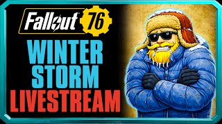 ☢️ Live Fallout 76: Blizzard Mode—Snowed In & Streaming! ❄️🔥 #fallout76 #gaming #live